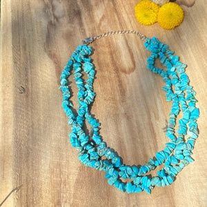 Tourqoiuse Howlite Necklace
